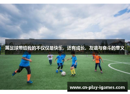 踢足球带给我的不仅仅是快乐，还有成长、友谊与奋斗的意义